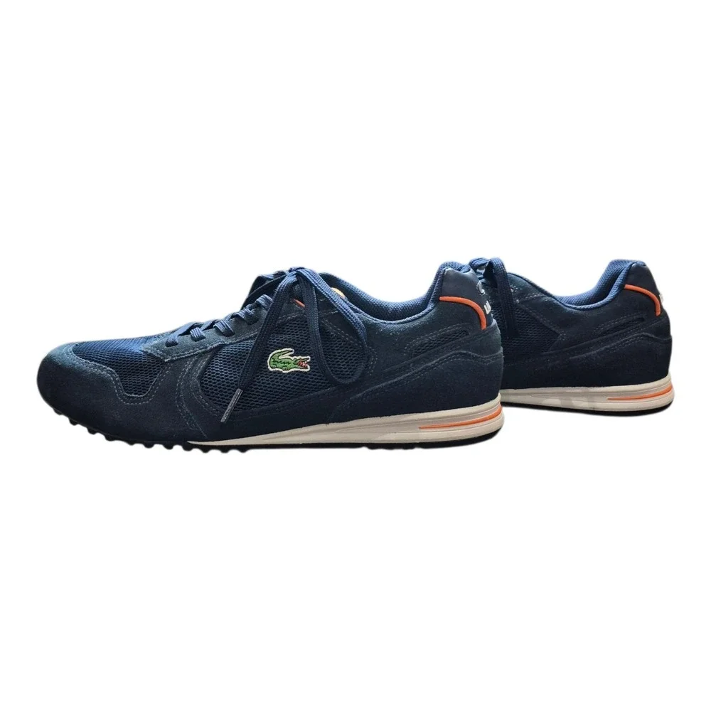 Lacoste Venta Sneakers 7-17SRM2094X66 Suede Running Shoe Logo EUC Men's 10‎